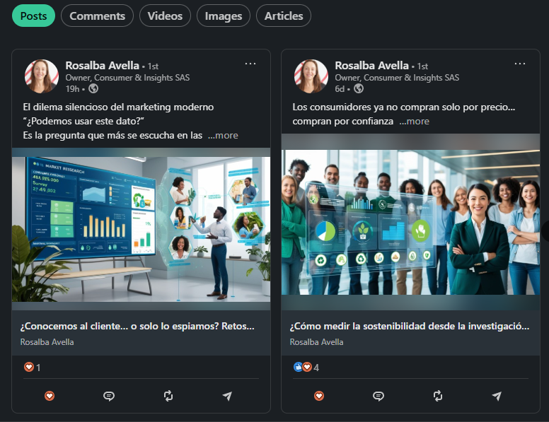 Estrategia de Contenido para Consumer & Insights