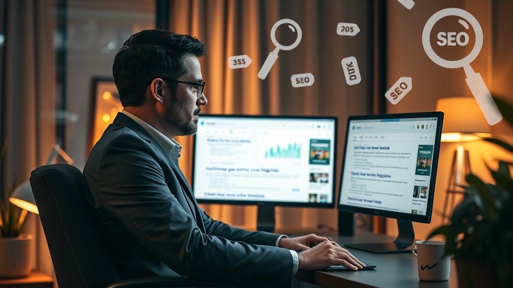 Longtail Keywords: el momento en que Edisson entendió por qué Google no basta Todo comenzó con una pregunta sencilla... Una noche cualquiera, Edisson —dueña de una marca de comida barf — estaba revisando sus estadísticas de tráfico. Google Analytics mostraba cientos de visitas al mes. Y sin embargo, las ventas... nada que ver. Cero carritos llenos. Cero clics en 